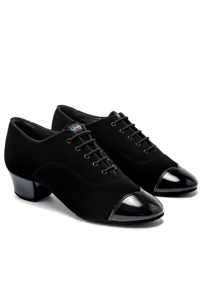 IDS - Rumba Duo - Black Nubuck / Patent - 1.5 Heel